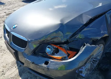 2007 BMW 328 из США, поврежденный, VIN WBAVC73527KP33918